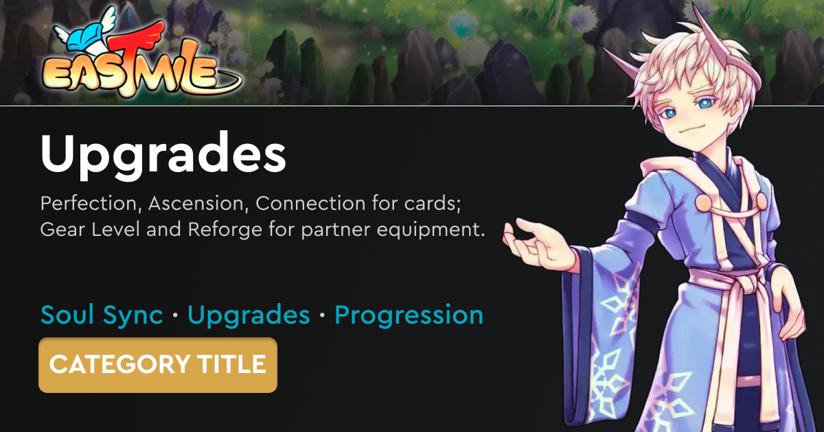 Upgrades | Eastmile Wiki